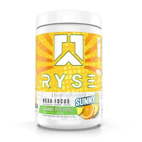 Bcaa Orange Pineapple RYSE UP SUPPLEMENTS BCAA FOCUS ORANGE PINEAPPLE (30 SERV)