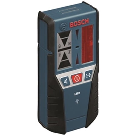 Bosch LR2 Laser Receiver, +/-1mm (Fine) / +/-3mm (Medium), 165 ft, Battery