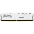 thumbnail image 1 of Memoria RAM DDR5 32GB 5600MT/s KINGSTON FURY BEAST 1x32GB Blanco, 1 of 6