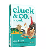 Cluck & Co. Organic All Flock Poultry Feed 25 lb