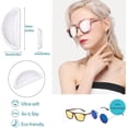 thumbnail image 4 of HNZHSL 12 Pares Almohadilla Nasales para Anteojos, Almohadillas para Lentes, Almohadillas de Nariz para Gafas, Retenedores de Gafas, Nose Pad para Gafas y Armazones Ópticos y Solar, 4 of 8