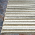 thumbnail image 3 of Couristan Cape Brockton Indoor / Outdoor Area Rug, Light Brown-Ivory, 6'6" x 9'6", 3 of 7