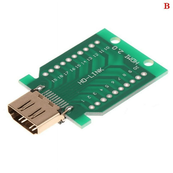 Replacement HDMI Female Connector Breakout Board