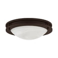 thumbnail image 4 of Livex Lighting Ariel Ceiling Mount in Bronze, 4 of 8