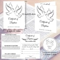 thumbnail image 3 of 10pcs Baptism Certificates for Church with Envelopes and stickers 8x10inch Baby Dedication Certificate, 3 of 7