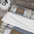 thumbnail image 4 of Designart 'Vintage Door in Sicily' Vintage Duvet Cover Set, 4 of 4