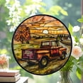 thumbnail image 2 of Customized Truck Ornament Suncather Window Hangings, Suncatchers Glass Panel Sun Catchers Gifts Home Decor Garden Christmas Halloween Wedding, 2025, 2025, Festive Home Accent,, 2 of 6