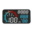 thumbnail image 1 of FlyFlise Smart HUD Display, 5.5-Inch Universal GPS Head Up Display with Displays Speed,, 1 of 8