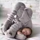 thumbnail image 3 of Muñeco de peluche de elefante gigante, grande, suave y de gran tamaño, 3 of 8