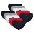 thumbnail image 1 of TOM TAILOR Men's Brief, paquete de 10 - Mini Brief, Básico, simple Azul/Blanco/Rojo XL (X-Large), 1 of 4
