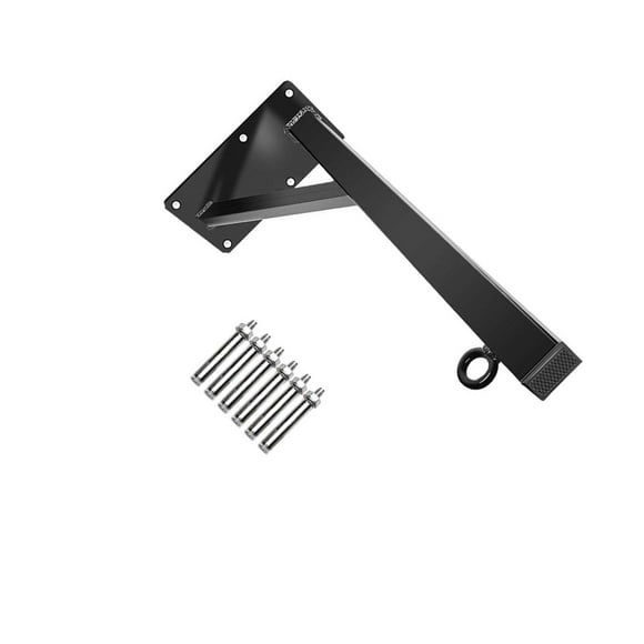 pitrice Heavy Duty Punch Boxing Bag Wall Mount Stand Bracket Hanging Hanger Black