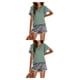 thumbnail image 1 of Minnieouse Camiseta informal para mujer, blusa calada de manga corta con volantes de Color sólido, camiseta de moda de verano para fecha de Club Type10 NO10, 1 of 6