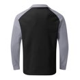 thumbnail image 3 of Men's Outdoor Vintage V-neck Button Long Sleeve Fashion Sports T-shirt 3XL, 3 of 4