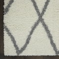 thumbnail image 5 of Nourison Shangri-La Modern Trellis Ivory/Light Grey 5' x 7' Area Rug, (5' x 7'), 5 of 10