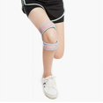 thumbnail image 1 of Jinsinto 2 Pack Knee Strap, Pain Relief，3D Silicone Adjustable Stabilizer for Running,Hiking,Basketball,Riding, Pink, 1 of 4