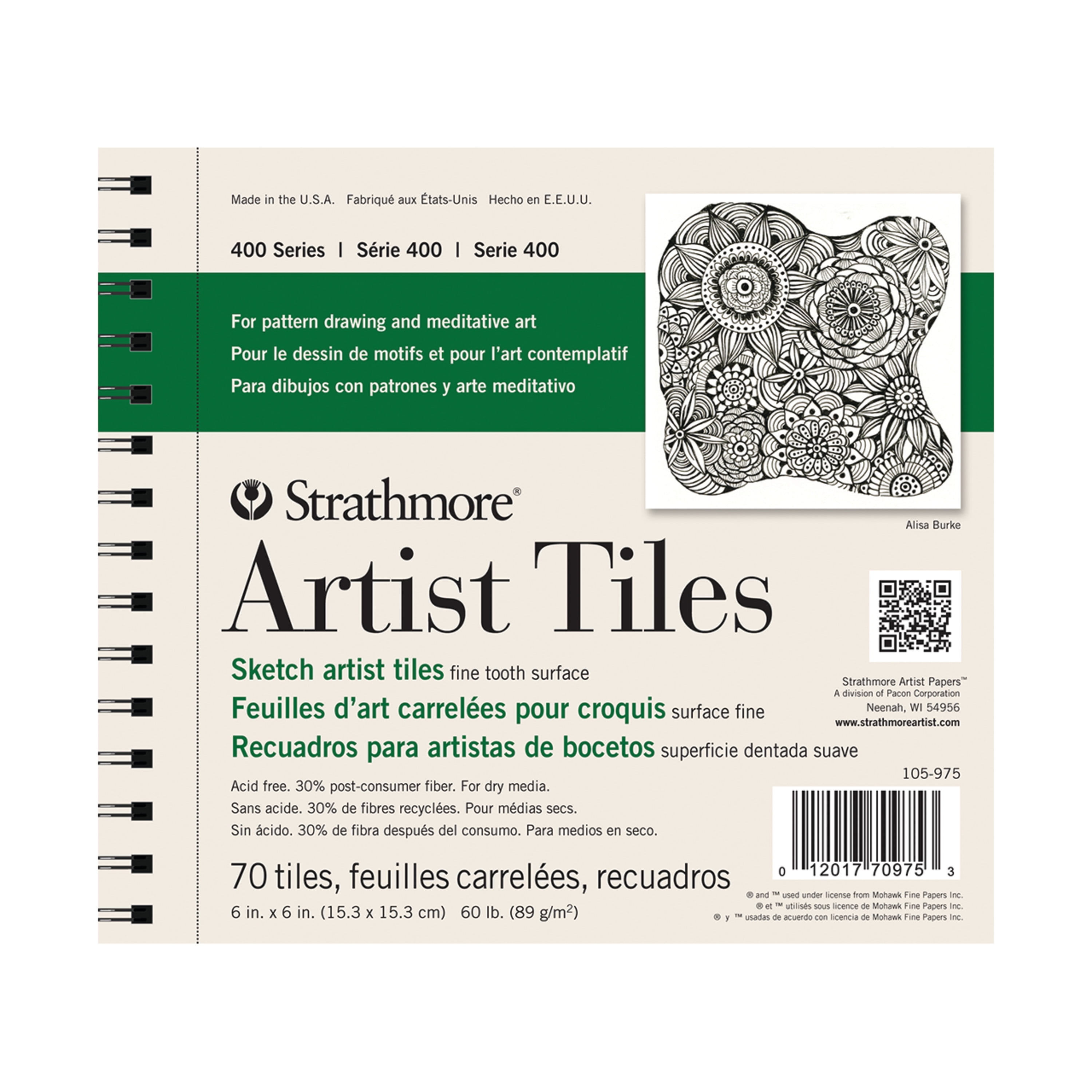 Strathmore Artist Tiles Sketchbook