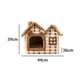 thumbnail image 4 of Cama cómoda para gatos Sunnimix Casa del gato Marrón, 4 of 8
