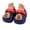 Dark Blue, variant on Toddler Boys Girls Cartoon Clogs Kids Clogs EVA Cute Cartoon Print Non Closed Toe Waterproof Lightweight Breathable Clogs for Indoor Outdoor Summer Use