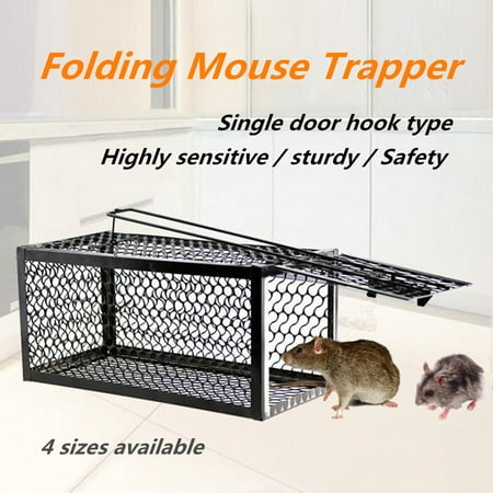 4 Size Mouse Live Trap Rodent Animal Humane Hamster Cage Household Mice Rat Control Catcher