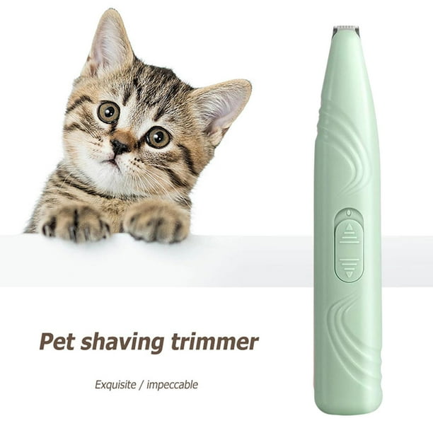 pelo ámbrico para perros, de tijera silencioso, afeitadora de cachorros, a eléctrica para mascotas para gatos, ojos Verde Fernando Maquinillas eléctricas
