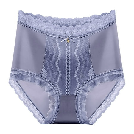 

KaLI_store Women Underwear Cotton Seamless Underwear for Women Bikini Panties No Show High Cut Hipster Stretch Straps Cheeky Panty for Ladies
