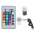 thumbnail image 3 of Spot Light, Low Comsuption Plastic Fish Tanks Light, For Aquarium Fish Tanks Sea Water Freshwater Dazzling + Remote Control16 Colours Adjustable US Plug, 3 of 8