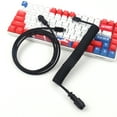 thumbnail image 2 of Mechanical Keyboard Custom Coiled Cable Type C to USB C Cable Custom Gaming Coiled Keyboard Charging Cable, 2 of 5