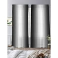 thumbnail image 2 of Black White Ombre Sheer Curtains for Living Room Bedroom Modern Minimalism Gradient Abstract Sheer Curtains 96 Inch Long 2 Panels Set Light Filtering Curtain Window Treatments Drapes for Dining Room, 2 of 6