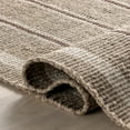thumbnail image 2 of Rugs USA Toluca Striped Wool Area Rug, 8' 6" x 11' 6", Toluca Taupe, 2 of 8