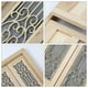 thumbnail image 4 of Muebles en miniatura para casa de muñecas 1:12, puertas de madera sin pintar para escena DIY, muebles para el hogar, manualidades (2 paneles horizontales), 4 of 5