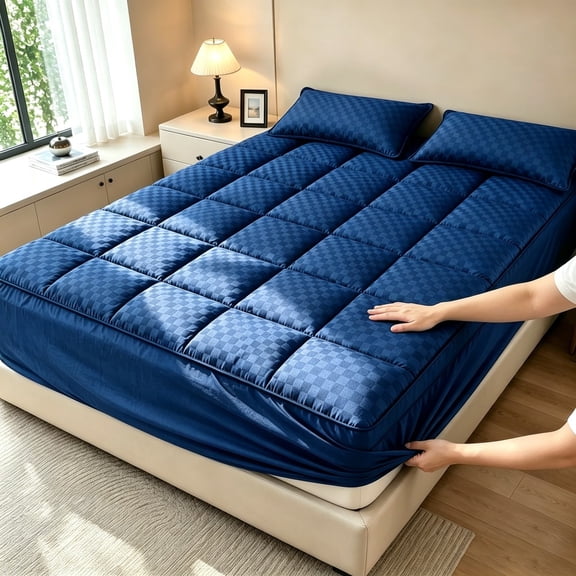 Thin mattress topper, soft and lightweight thin mattress for summer, available in various sizes