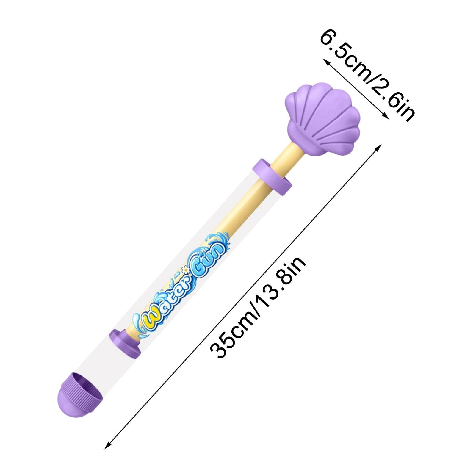 Creativity Fireworks Water Gun,Cute Shell Shaped Sprays Water Like Fireworks,Squirt Gun Umbrella-Shaped Spray for Summer Pool, Backyard, Beach, Birthday Party Outdoor Game