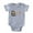 Heather Grey, variant on CafePress - Bl_Tattle Tale - Cute Infant Baby Football Bodysuit