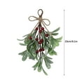 thumbnail image 2 of 2 Pcs Artificial Mistletoe Green Plants Decoration Christmas Party Home Decoration, 2 of 7