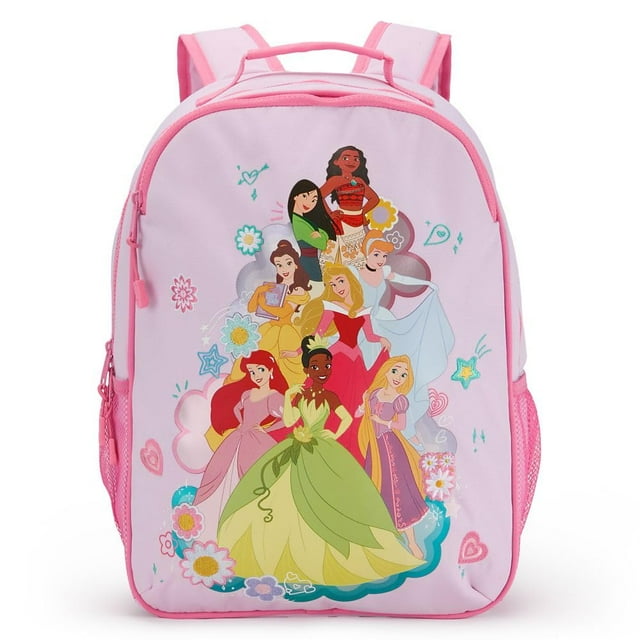 Mochila Disney Store Princess con correas ajustables bordadas