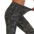thumbnail image 6 of FEDTOSING Small Size Women's Jogging Pants High Waist Fitness Yoga Tapered Sweatpants Green Camo XS-S, 6 of 6
