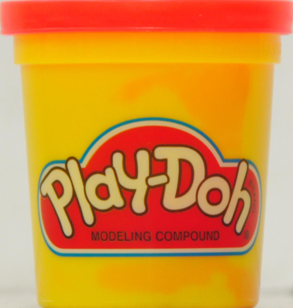 ORANGE halloween party gift favor 60 Play-Doh Modeling Compound 3oz Ages 3