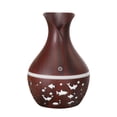 thumbnail image 3 of Xihbxyly Almacén de liquidación Difusor humidificado de aceite LED 300 ml, aromatasa, jarrón de vetas en madera, 3 of 7