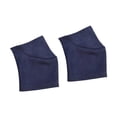 thumbnail image 2 of 2 protectores de zapatos de pole dance, protectores de zapatos de stripper, de gamuza, antideslizantes, para accesorios profesionales de vestuario. Azul marino XL, 2 of 8