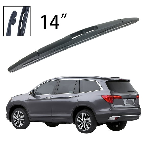 Rear Wiper Blade - Compatible with 2003 - 2008, 2016 - 2022 Honda Pilot 2004 2005 2006 2007 2017 2018 2019 2020 2021