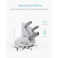 thumbnail image 2 of BESTEK 3 Packs Grounded Universal Plug Adapter Travel Plug usa to India Travel Plug converter adapter plug Kit for India, Sudan, Pakistan and More, 2 of 7