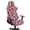 Pink Leopard, variant on TSOVTHRID Blue Gold Marble Texture Print 4 Pieces Gaming Chair Cover Stretchable Computer Chair Seat Slipcovers Universal Fit Gaming Chair Slipcovers with Armrest Covers