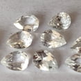thumbnail image 1 of Topacio Blanco Natural Corte Pera 3x5mm a 8x12 mm Facetados - Topacio Blanco Suelto Corte Pera Sincero Hogar, 1 of 4