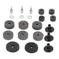 thumbnail image 2 of 21Pcs Cymbal Felt Clutch Bracket Tube Drum Accessory with Stainless Steel Wing Nut, 2 of 5