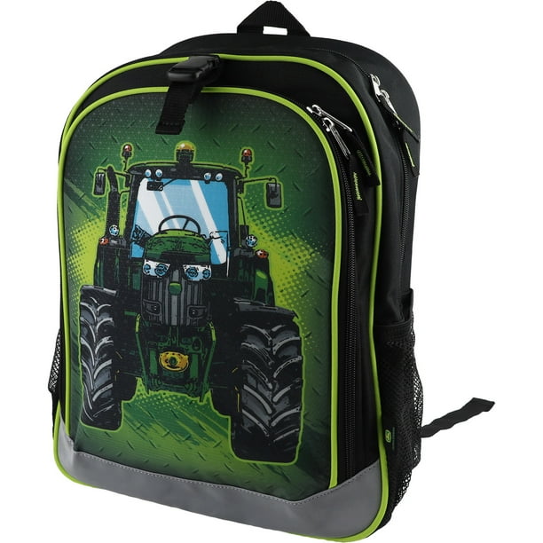 John Deere John Deere Boys' Tractor Backpack, Black LP74365