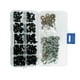thumbnail image 2 of 100 Uds 6-12mm manualidades de plástico negro ojos de seguridad juguetes de peluche Snap Animal Scrapbooking muñecas de marionetas accesorios de bricolaje Inevent JJ17469-00, 2 of 7