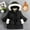 Black, variant on Girls Winter Jacket for Kids - Padded Outwear Coat for Girls - Warm and Cozy Jacket for Winter Activities - Stylish Children's Outerwear - for Cold Weather Adventures