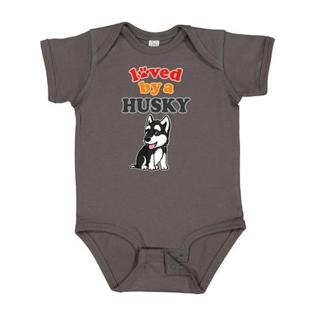 

Inktastic Siberian Husky Dog Gift Puppy Gift Baby Boy or Baby Girl Bodysuit