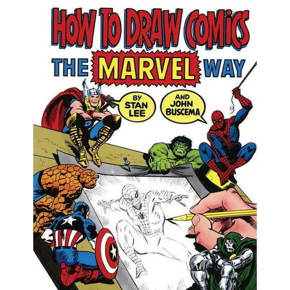 How to Draw Comics the Marvel Way, (Paperback)
