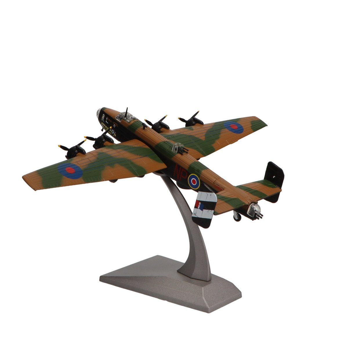 Handley Page Halifax B Mk.III Model Kit 1:144 Diecast Airplane Model w/Stand 